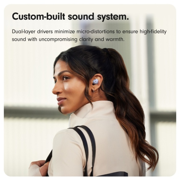 Beats Solo Buds - Wireless Bluetooth Apple & Android Compatibility “Storm Gray” - Picture 5 of 10